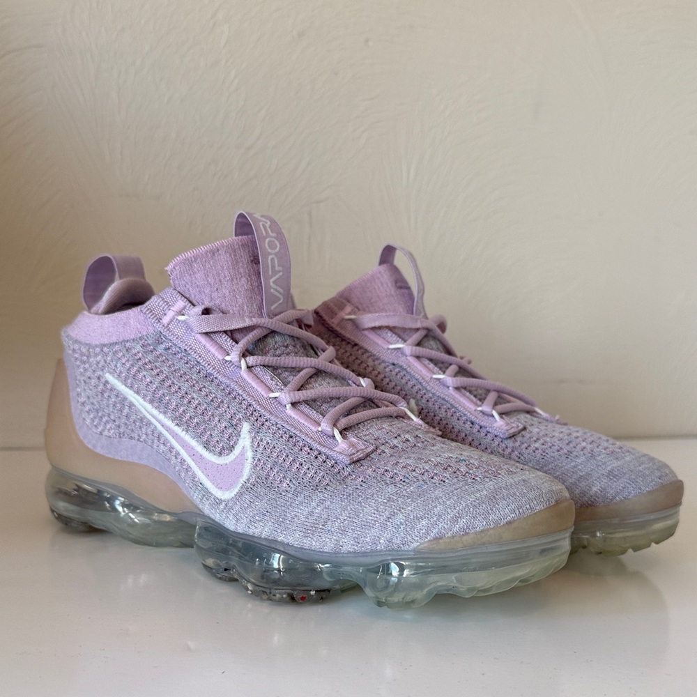 Nike Air VaporMax pink and gray Sneakers size 8